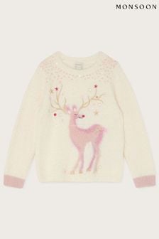 Monsoon Christmas Tree Knitted Jumper (U78296) | 34 € - 39 €