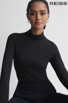 Reiss футболка с отворачиваемой горловиной (U78324) | €73