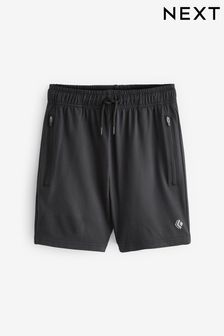 Black 1 Pack Lightweight Sport Shorts (6-17yrs) (U78514) | KRW13,100 - KRW21,300