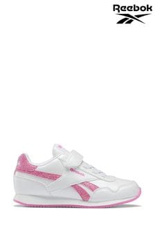 حذاء رياضي أبيض للأطفال Royal Classic Jog 3 من Reebok (U78855) | 146 ر.ق