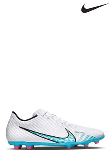 Nike White/Black Mercurial Vapour 15 Club Firm Ground Football Boots (U79002) | €62