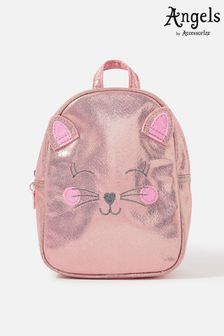 Angels by Accessorize Girls Gold Cat Sparkle Backpack (U79457) | 22 €
