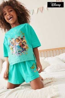 Зеленый с лицензионным принтом Disney Encanto - Пижамные шорты (3-16 лет) (U79567) | €14 - €17