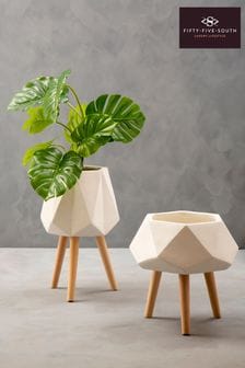 Fifty Five South White Darnell Small Planter (U80579) | 147 €