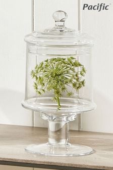 Pacific Verona Clear Glass Decorative Jar with Lid (U81541) | €54