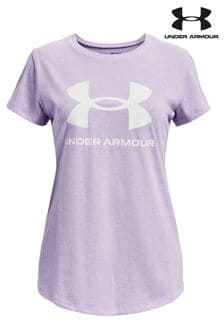 Paars - Under Armour T-shirt met print voor jongeren (U81655) | €13