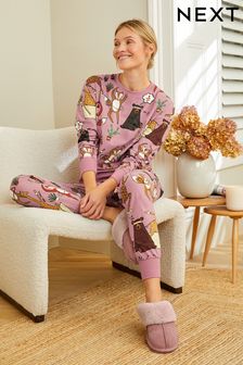 Roz - Next pijamale confortabile foarte moi (U81934) | 205 LEI