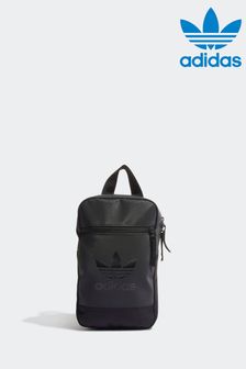 adidas originals Black Adicolor Archive Strap Backpack (U82509) | $38