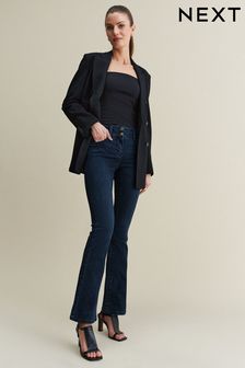 Inky Blue Denim Lift, Slim And Shape Bootcut Jeans (U83106) | kr533