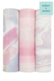 aden + anais Pink Large Silky Soft Muslin Blankets 3 Pack Florentine (U83869) | 1,860 UAH