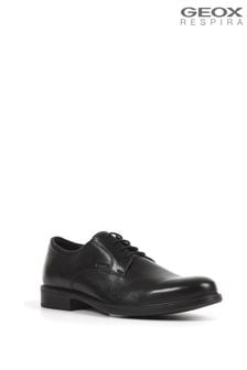 Geox Mens Carnaby Black Shoes (U84211) | €98