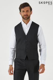 Skopes Montague Black Suit Waistcoat (U84229) | AED250