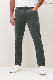 Green Slim Motion Flex Soft Touch Chino Trousers (U84255) | €12