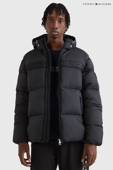 Черная дутая куртка Tommy Hilfiger High Loft (U84298) | €188