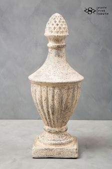 Fifty Five South Grey Complements Stone Effect Urn (U84309) | €82