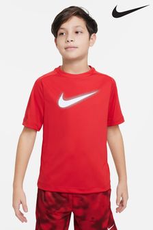 Nike Red Dri-FIT Multi Graphic Training T-Shirt (U84483) | €32