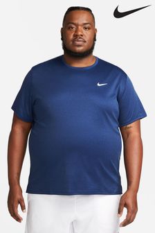 Bleu - T-shirt Nike Miler Dri-fit Uv Running (U84555) | €39