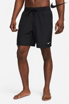 Черный - Nike Тренировочные шорты длиной 7 дюймов без подкладки Dri-fit (U84575) | €50