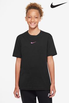 Nike Black/Pink Oversized Essential T-Shirt (U84730) | €23