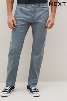 Blue Coloured Stretch Straight Fit Jeans (U85138) | $49