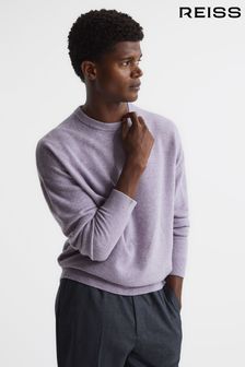 Men s Jumpers Purple Merino Wool Brandedfashion Next Bahrain