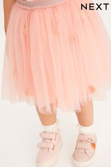 Pale Pink Floral Tutu Skirt (3mths-7yrs) (U85730) | €13 - €16