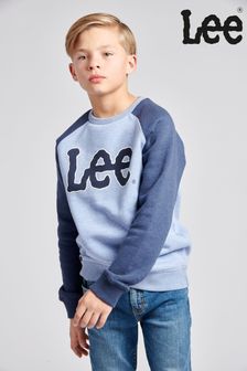 Lee Jungen Meliertes Sweatshirt mit Blockfarben und Rundhalsausschnitt (U86673) | CHF 60 - CHF 78