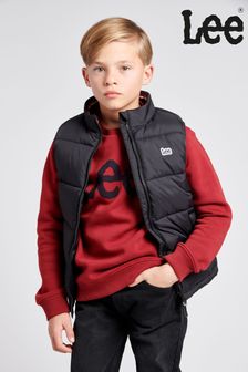 Lee Graphic Logo Puffer Gilet (U86678) | OMR21 - OMR28