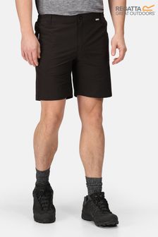 Regatta Black Highton Mid Length Shorts (U86881) | €22