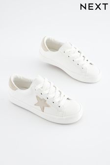 White Star Lace-Up Trainers (U87262) | $59 - $79