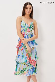 Phase Eight Natural River Floral Tiered Dress (U87288) | 114 €