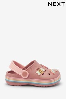 Pink Character Clogs With Ankle Strap (U87292) | €9 - €11