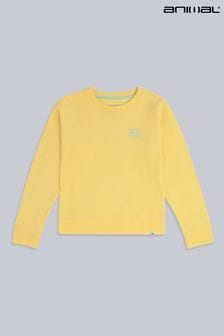 Animal Kids Yellow Sadie Organic Sweatshirt (U87421) | €25