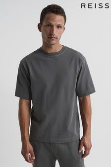 Reiss Olive Tate Garment-Dye Relaxed Fit T-shirt (U87562) | 65 €