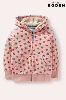 Boden Pink Shaggy Lined Hoodie (U88014) | ₪ 163 - ₪ 186