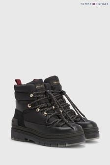 Tommy Hilfiger Black Laced Outdoor Boots (U88293) | 242 €