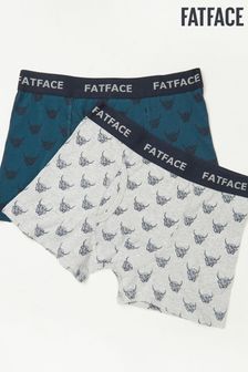 Fat Face Green Hamish Highland Cow Boxers (U88419) | $32