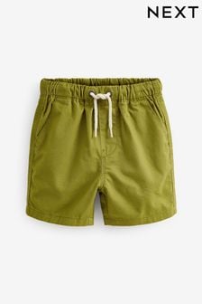 Olivno zelena - Kratke hlače z elastičnim pasom (3 mesecev–7 let) (U89382) | €5 - €7
