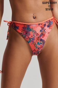 Superdry Pink Vintage Tropical Bikini Briefs (U89420) | €14