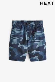 Blue Camo Pull-On Shorts (3-16yrs) (U89528) | €7 - €11
