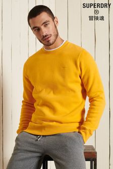 Superdry Yellow Organic Cotton Vintage Logo Crew Sweatshirt (U8N027) | 60 €