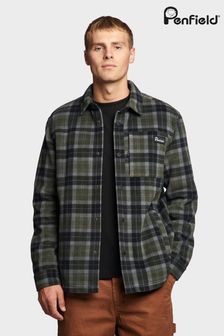 Penfield Checked Polar Fleece Shirt Jacket (U90156) | €172