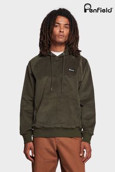 Penfield Green Corduroy Hooded Sweatshirt (U90180) | 202 €