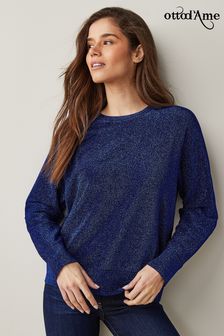 Ottod'ame Blue Sparkle Sweatshirt (U90449) | €43