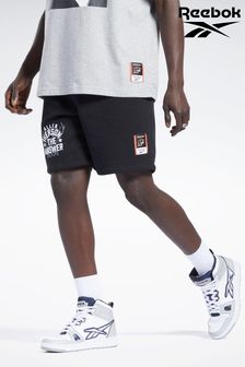 Reebok Black Iverson Basketball Fleece Shorts (U91051) | ₪ 163
