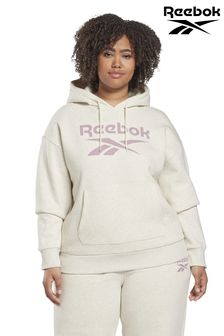Reebok White Identity Logo Fleece Hoodie (U91179) | 58 €