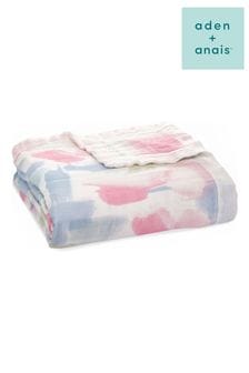 Pink - Aden + Anais Dream Blanket Silky Soft Muslin Florentine (U91527) | kr1 100