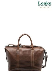Loake Brown Balmoral Leather Weekend Bag (U91715) | Kč10,705