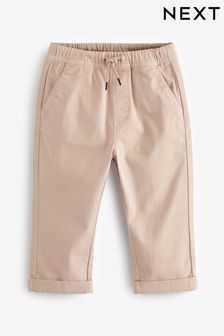 Pink Loose Fit Pull-On Chino Trousers (3mths-7yrs) (U91927) | €9 - €11