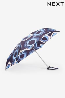 Blue Compact Umbrella (U92528) | $18
